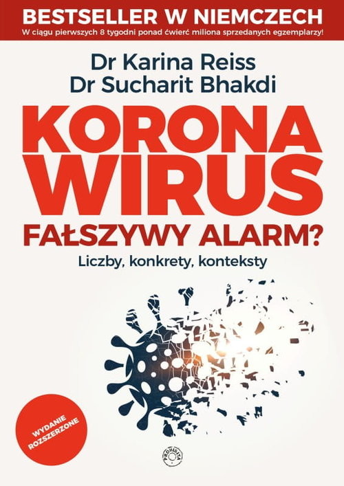 okładka Koronawirus fałszywy alarm książka | Karina Reiss, Sucharit Bhakdi