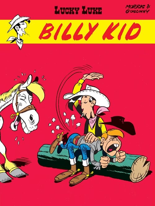 okładka Lucky Luke Billy Kid książka | René Goscinny, Morris