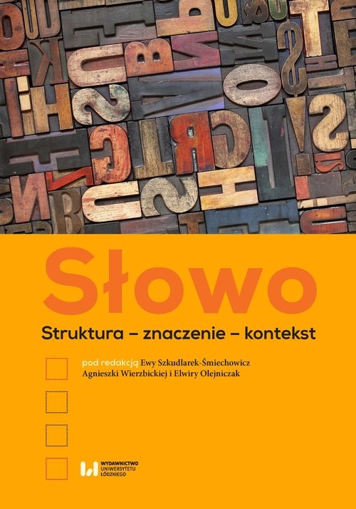 okładka Słowo Struktura – znaczenie – kontekst książka