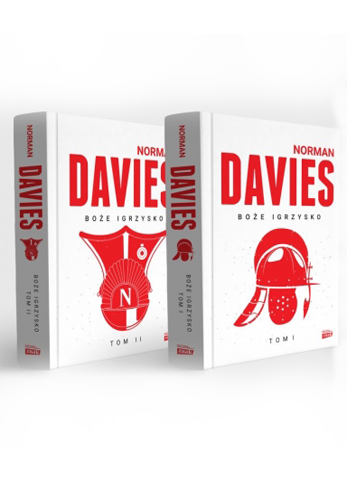 okładka Boże Igrzysko - dwa tomy - pakiet książka | Norman Davies