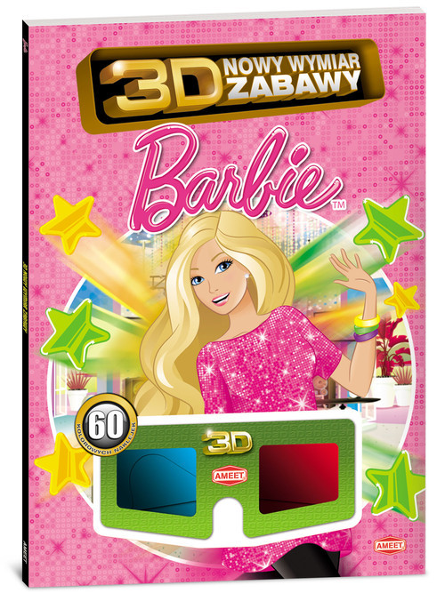 okładka Barbie 3D Nowy wymiar zabawy SWT101 książka