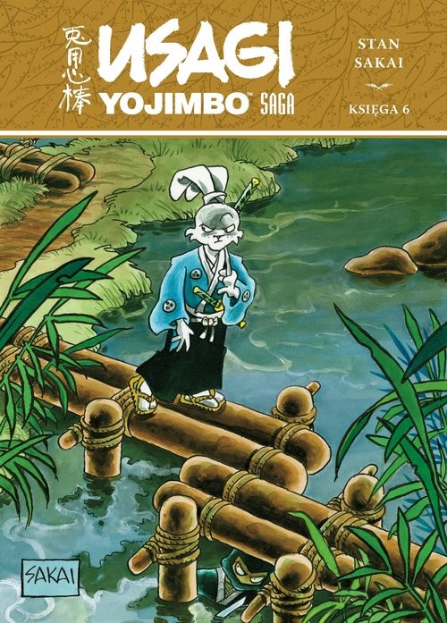 okładka Usagi Yojimbo Saga księga 6 książka