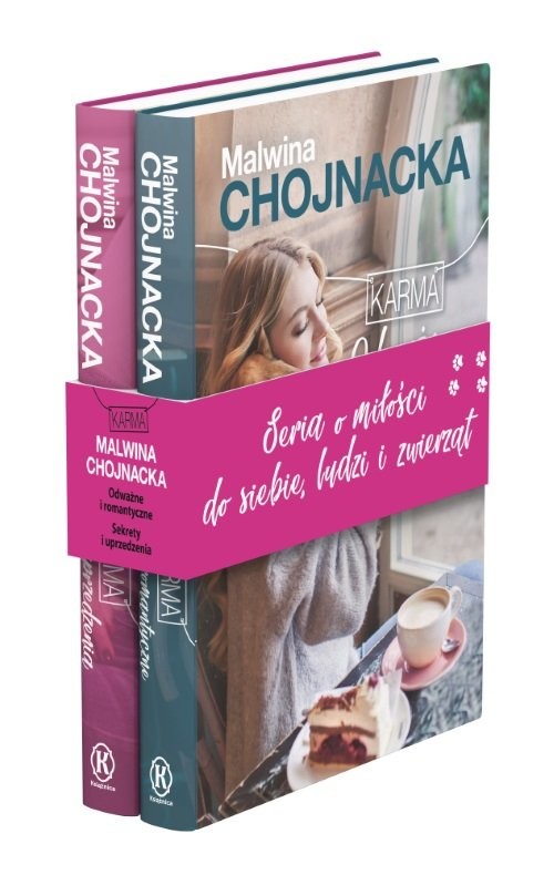 okładka Pakiet Karma: Odważne i romantyczne / Sekrety i uprzedzenia książka | Malwina Chojnacka