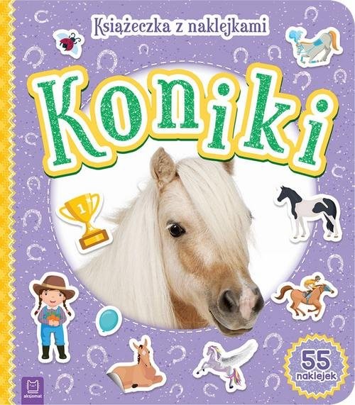 okładka Koniki Książeczka z naklejkami książka