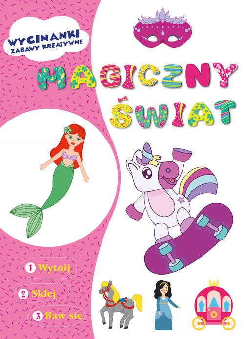 okładka Wycinanki Magiczny świat książka | Ewelina Grzankowska