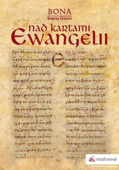 okładka Nad kartami Ewangelii książka | Fabiani Bożena Bona