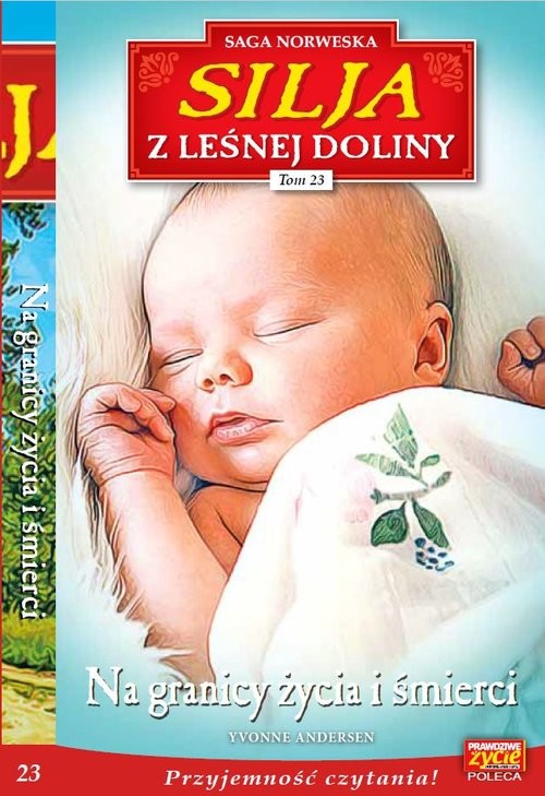 okładka Silja z Leśnej Doliny Tom 23 Na granicy życia i śmierci książka | Yvonne Andersen