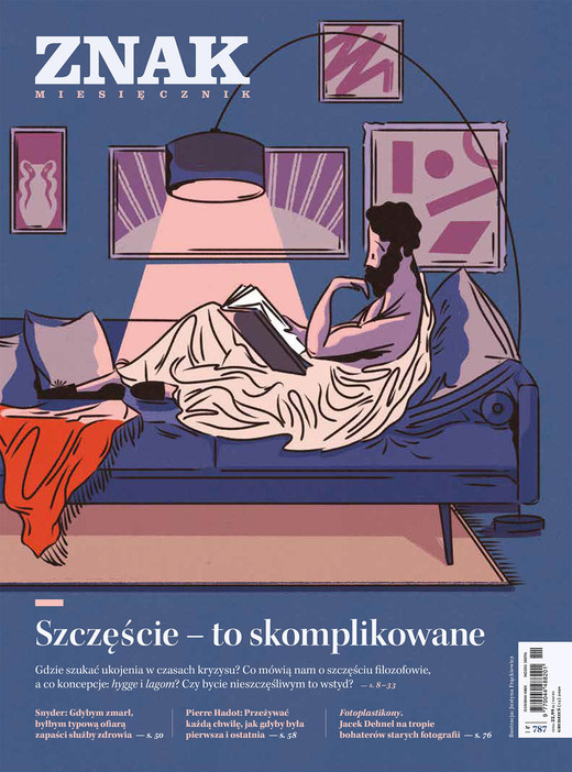 okładka Miesięcznik ZNAK nr 787 Szczęście - to skomplikowane ebook | epub, mobi | Opracowania Zbiorowe