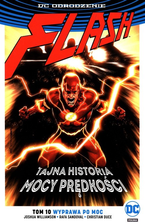 okładka Flash Tom 10 Wyprawa po moc książka | Williamson Joshua