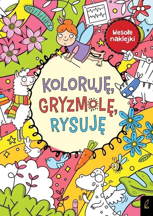okładka Koloruję gryzmolę rysuję książka