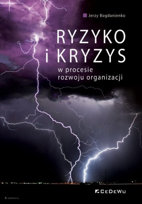 okładka Ryzyko i kryzys w procesie rozwoju organizacji książka | Jerzy Bogdanienko