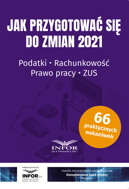 okładka Jak przygotować się do zmian 2021.Podatki,rachunkowość,prawo pracy,ZUS ebook | pdf | Praca Zbiorowa