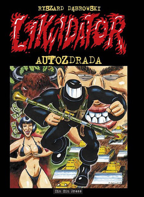 okładka Likwidator 5 Autozdrada książka | Ryszard Dąbrowski