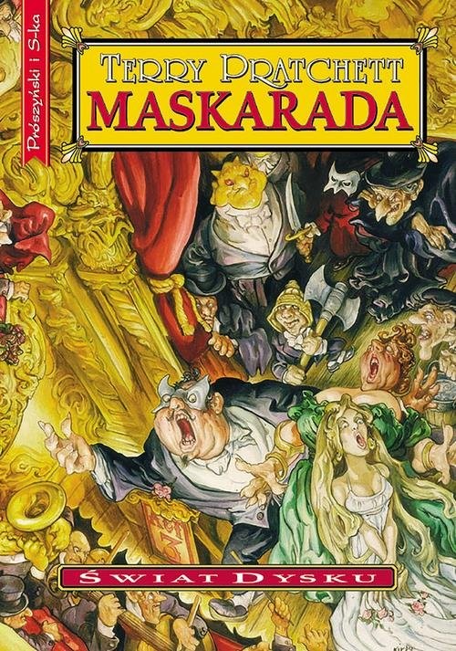 okładka Maskarada książka | Terry Pratchett