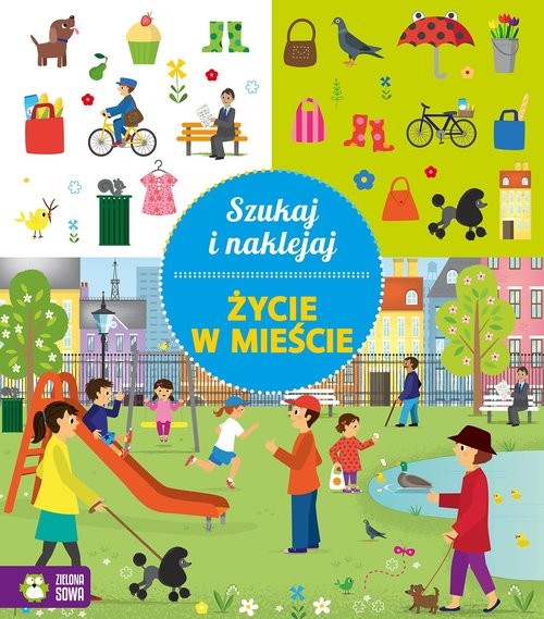 okładka Szukaj i naklejaj Życie w mieście książka