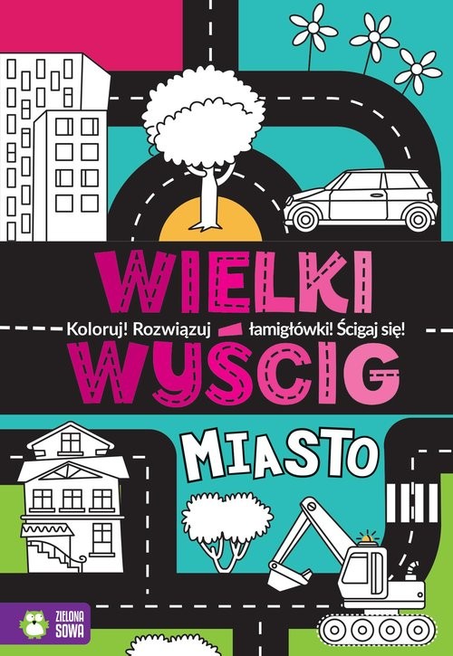 okładka Wielki wyścig Miasto książka