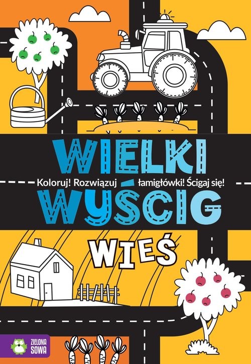 okładka Wielki wyścig Wieś książka