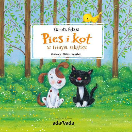 okładka Pies i kot w leśnym zakątku ebook | epub, mobi | Elżbieta Pałasz