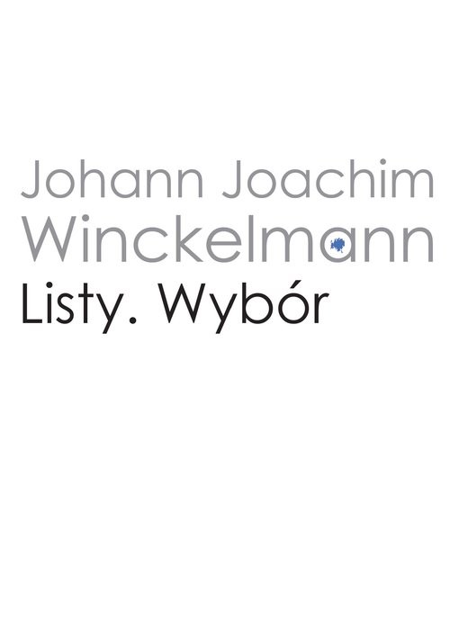 okładka Listy Wybór książka | Johann Joachim Winckelmann