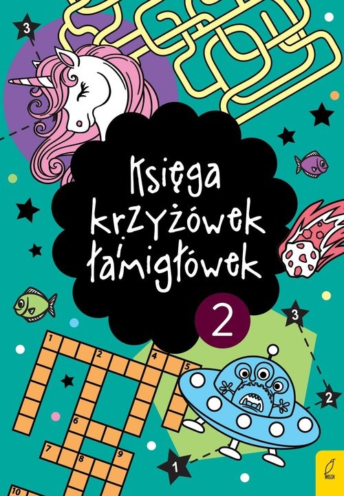 okładka Księga krzyżówek i łamigłówek 2 książka