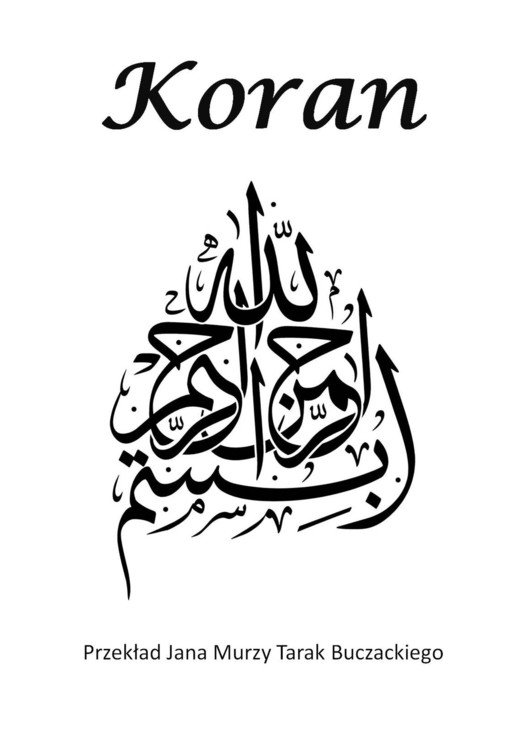 okładka Koran ebook | epub, mobi | Przekład Jana Murzy Tarak-Buczackiego