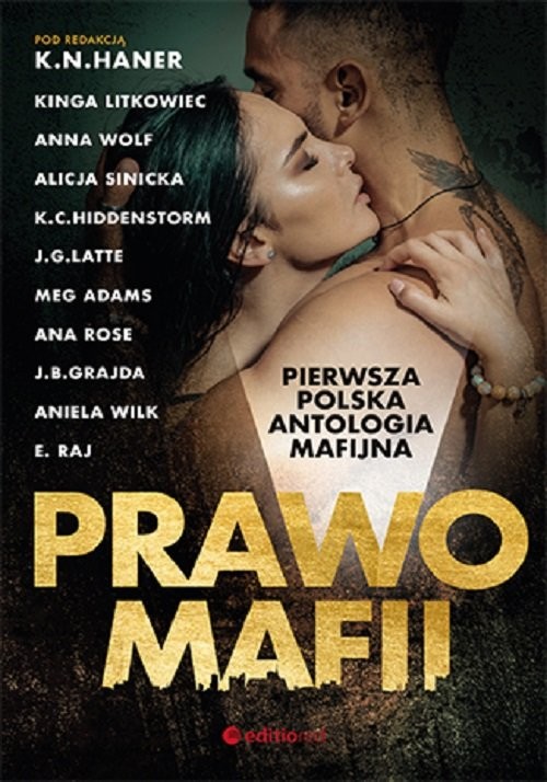 okładka Prawo mafii Pierwsza polska antologia mafijna książka | K.N. Haner