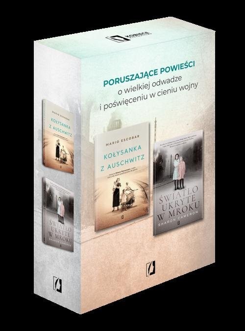 okładka Kołysanka z Auschwitz / Światło ukryte Pakiet książka | Mario Escobar, Sharon Cameron