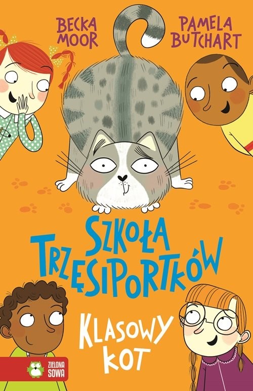okładka Szkoła Trzęsiportków Klasowy kot książka | Pamela Butchart