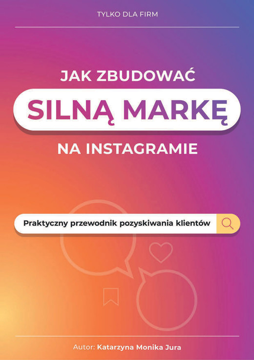okładka Jak zbudować silną markę na instagramie ebook | pdf | Katarzyna Jura