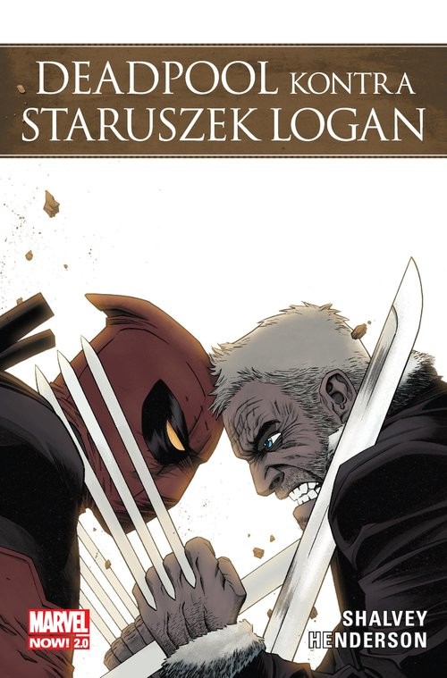 okładka Deadpool kontra Staruszek Logan książka