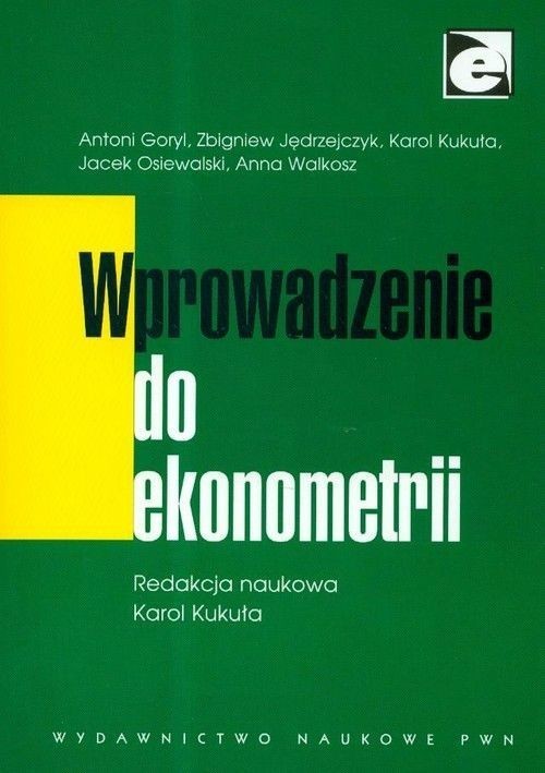 okładka Wprowadzenie do ekonometrii książka | Praca Zbiorowa