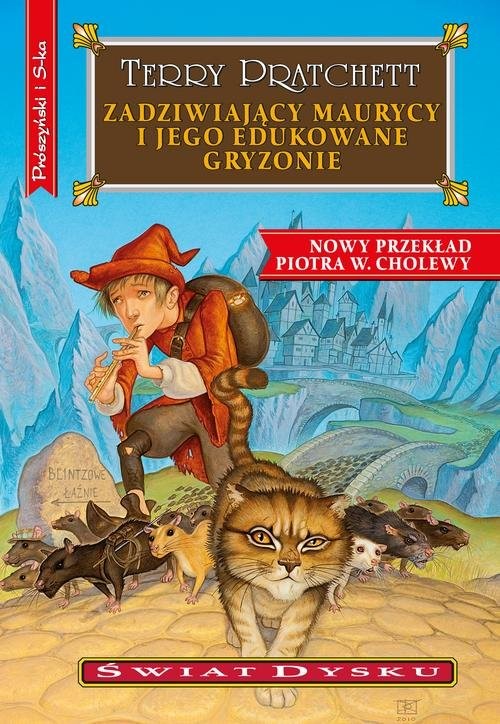 okładka Zadziwiający Maurycy i jego edukowane gryzonie książka | Terry Pratchett