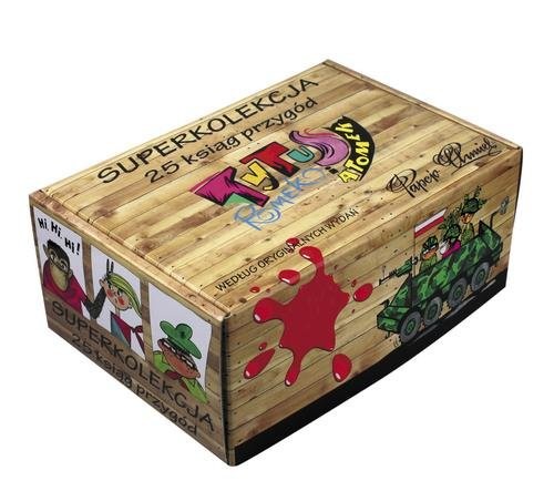 okładka Tytus, Romek i A'Tomek Superkolekcja 25 ksiąg przygód według oryginalnych wydań książka | Henryk Chmielewski (Papcio Chmiel)