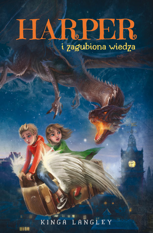 okładka Harper i zagubiona wiedza książka | Langley Kinga