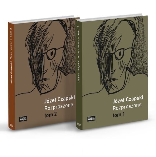 okładka Rozproszone Teksty z lat 1923-1988 Tom 1-2 książka | Józef Czapski