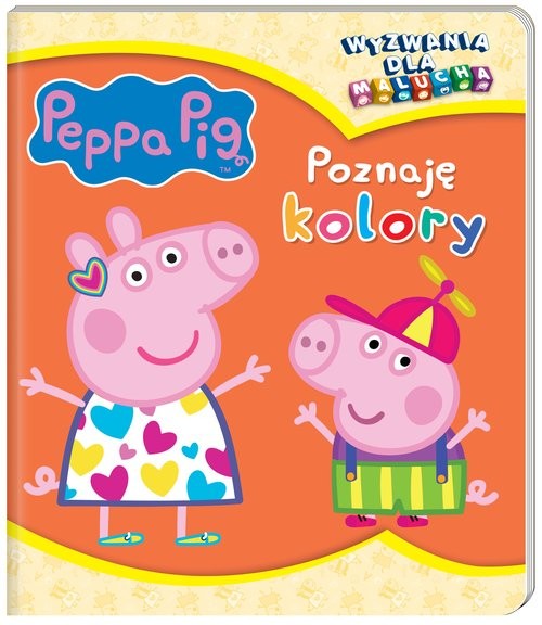 okładka Peppa Pig. Wyzwania dla malucha. Poznaję kolory. książka | Opracowania Zbiorowe
