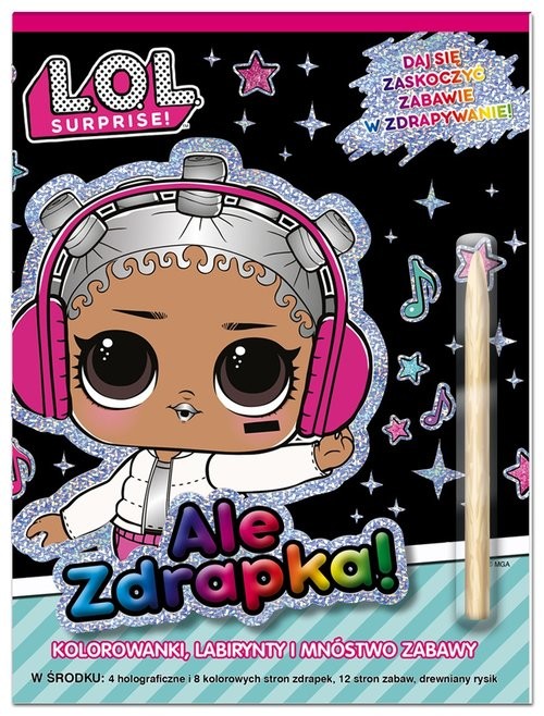 okładka L.O.L. Surprise! Ale zdrapka! książka | Opracowania Zbiorowe