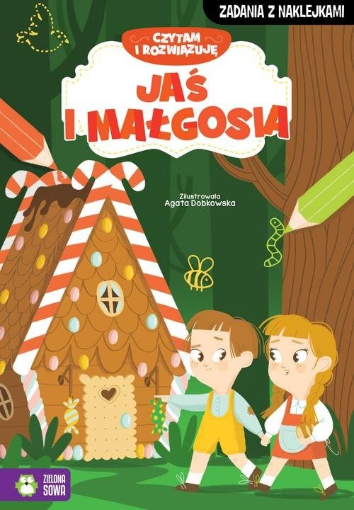 okładka Czytam i rozwiązuję Jaś i Małgosia książka