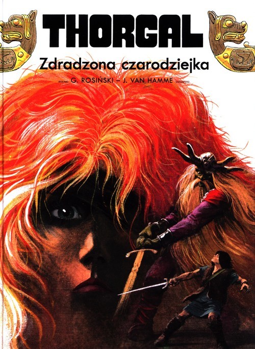 okładka Thorgal Zdradzona czarodziejka książka | Jean Van Hamme, Grzegorz Rosiński