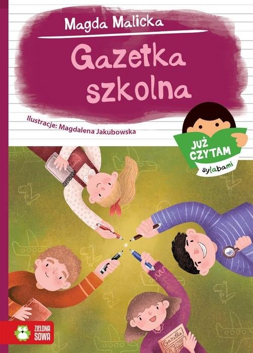 okładka Już czytam sylabami Gazetka szkolna książka | Malicka Magda