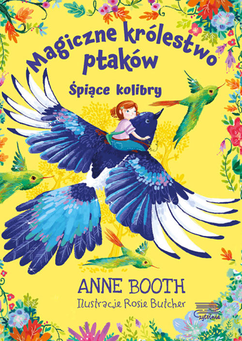 okładka Magiczne królestwo ptaków Śpiące kolibry książka | Anne Booth