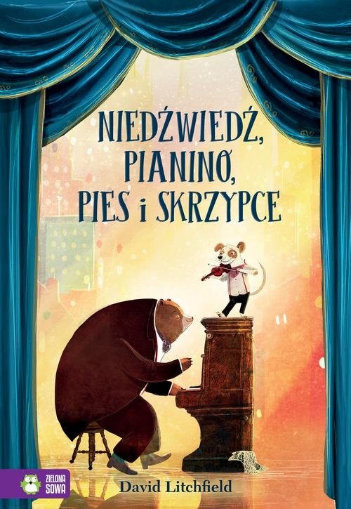 okładka Niedźwiedź, pianino, pies i skrzypce książka | Litchfield David