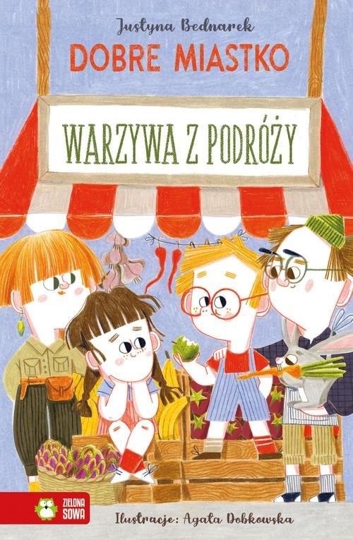 okładka Dobre Miastko Warzywa z podróży książka | Justyna Bednarek