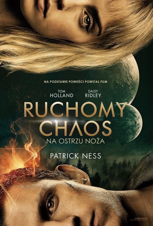 okładka Na ostrzu noża Ruchomy chaos książka | Ness Patrick