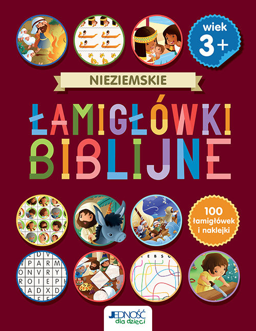 okładka Nieziemskie łamigłówki biblijne 3+ książka | Andrew Newton