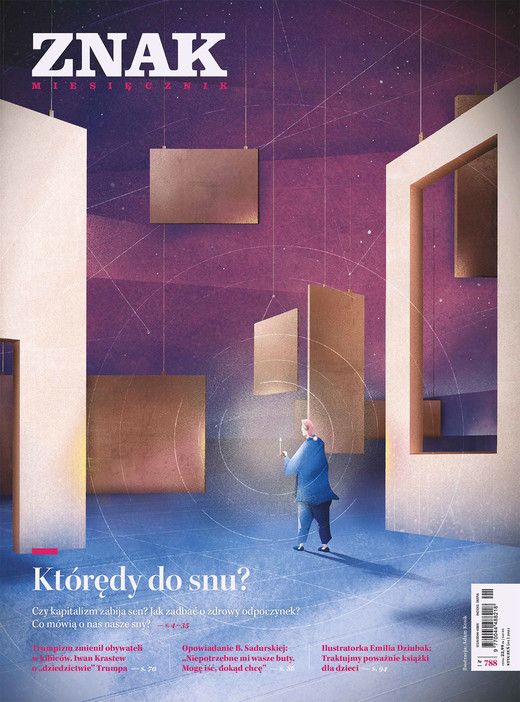 okładka Miesięcznik ZNAK nr 788 Którędy do snu? ebook | epub, mobi | Opracowania Zbiorowe