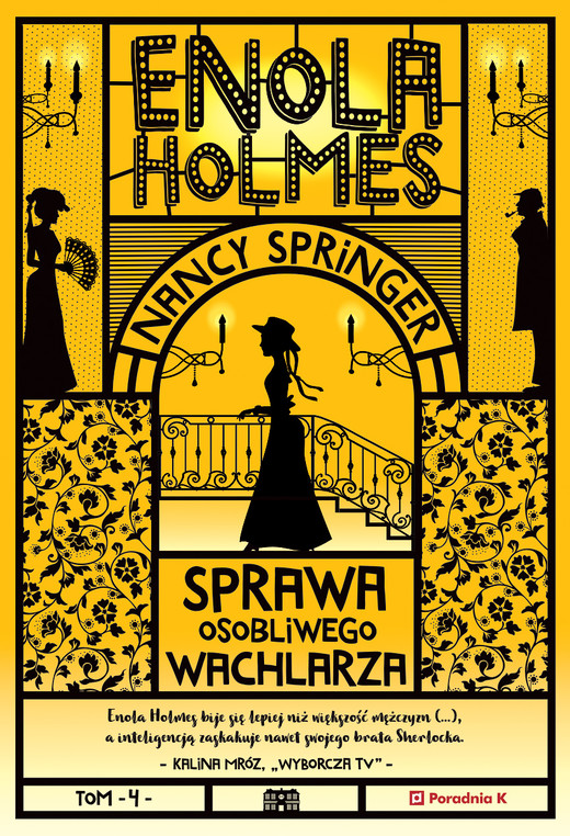 okładka Enola Holmes. Tom 4. Sprawa osobliwego wachlarza książka | Nancy Springer