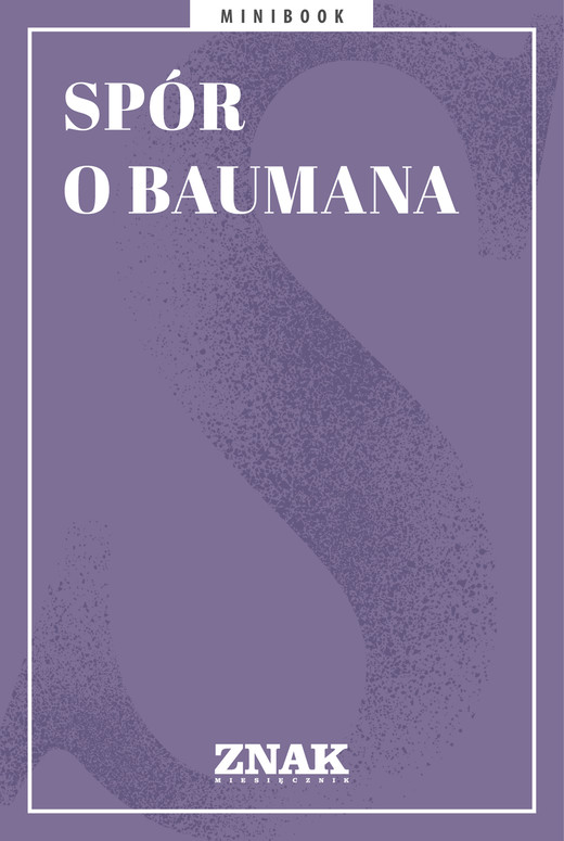 okładka Spór o Baumana ebook | epub, mobi | Opracowania Zbiorowe