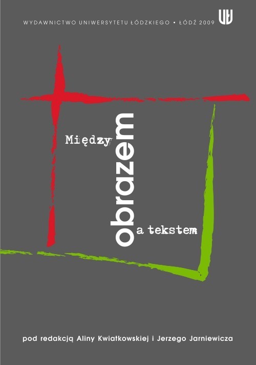 okładka Między obrazem a tekstem ebook | pdf | Opracowania Zbiorowe