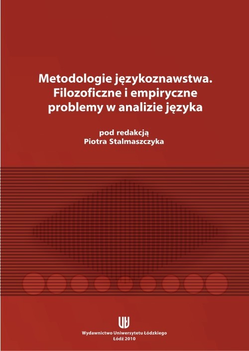 okładka Metodologie językoznawstwa. Filozoficzne i empiryczne problemy w analizie języka ebook | pdf | Opracowania Zbiorowe